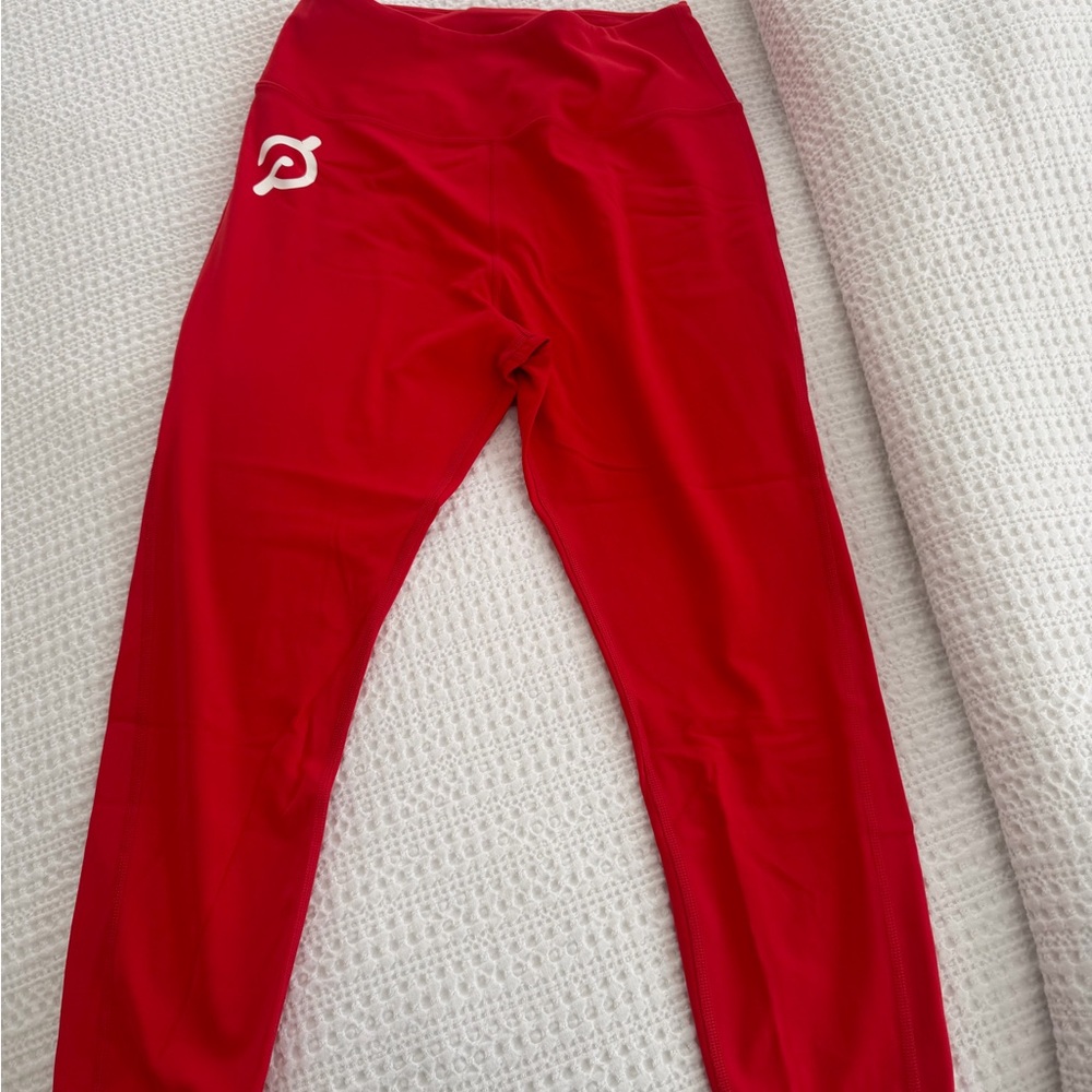 Orange Peloton Leggings